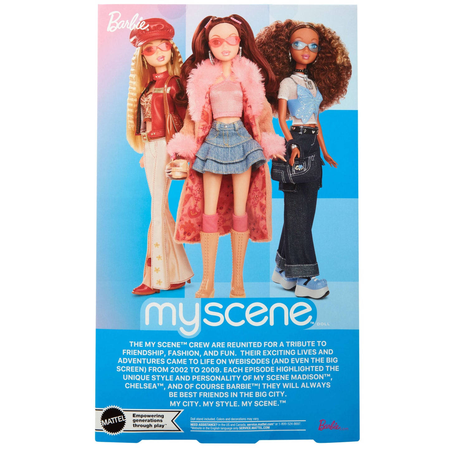 Barbie Signature My Scene Collector Chelsea Doll in Y2K-Inspired Outfit With Premium Accessories