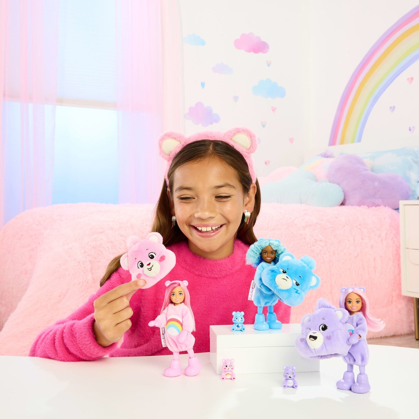 Barbie  Cutie Reveal  Chelsea  Série Les Calinours  Poupée et Acc.